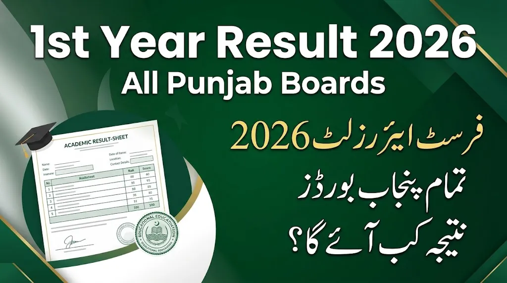 11th Class Result 2026 All Punjab Boards – Check 11th Class Result