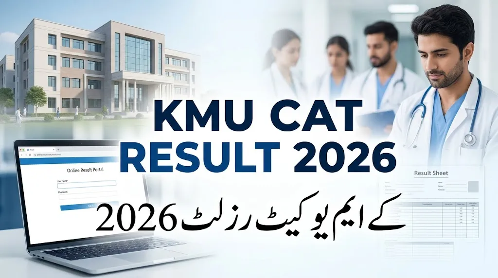 KMU CAT Result 2026 By Roll No, CNIC @cat.kmu.edu.pk