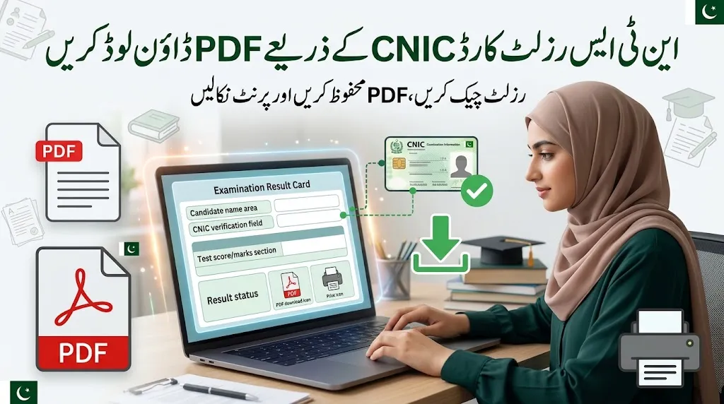 NTS Result Card 2026 Download by CNIC PDF