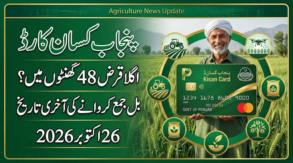 Punjab Kisan Card Next Loan 2026 Check the 48-Hour Reload Process and Payment Deadline